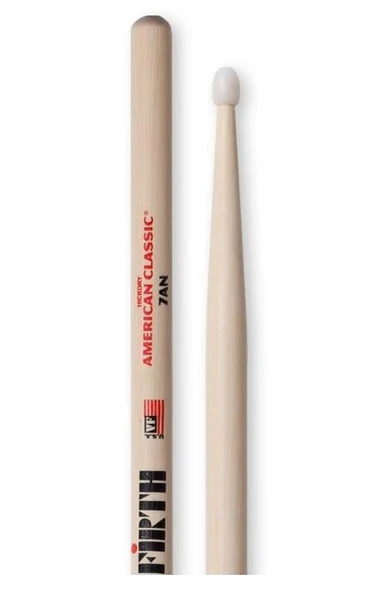 VICFIRTH V7AN VICFIRTH V7AN BAGET 7A NYLON, HICKORY, 0.540"x15 1/2" ürün görseli 1