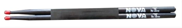 VICFIRTH N7ANB VICFIRTH N7ANB BAGET NOVA 7A NYLON TIP RED COLOURED, BLACK ürün görseli 1