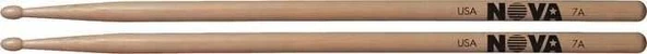 VICFIRTH N7A VICFIRTH N7A BAGET NOVA 7A WOOD, HICKORY, 15 1/2"x0.540" ürün görseli 1