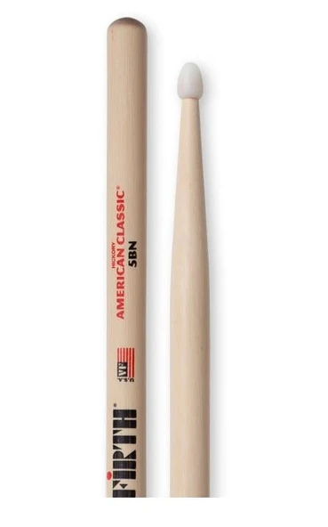 VICFIRTH V5BN VICFIRTH V5BN BAGET 5BN, HICKORY, 0.595"x16", MED ürün görseli 1