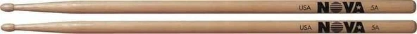 VICFIRTH N5A VICFIRTH N5A BAGET NOVA 5A WOOD, HICKORY, 16"x0.565", MED ürün görseli 1