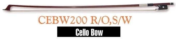 VALENCIA CEBW200 CELLO YAY, SCALE (4/4), BREZİLYA AĞACI, GÜMÜŞ BALA ürün görseli 1