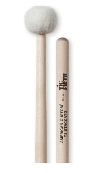 VICFIRTH VT3 VICFIRTH VT3 BAGET TIMPANI MALLET STACCATO, MED ürün görseli 1