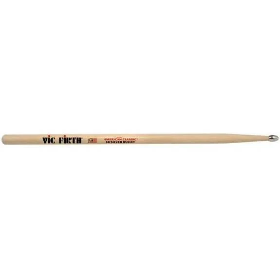 VICFIRTH V5BSB VICFIRTH V5BSB BAGET  5B SILVERBULLET, HICKORY, 0.595"x16" ürün görseli 1