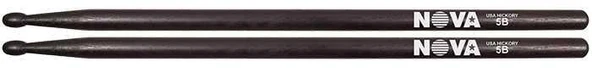 VICFIRTH N5BB VICFIRTH N5BB BAGET NOVA 5BB WOOD, BLACK PAINTED HICKORY ürün görseli 1
