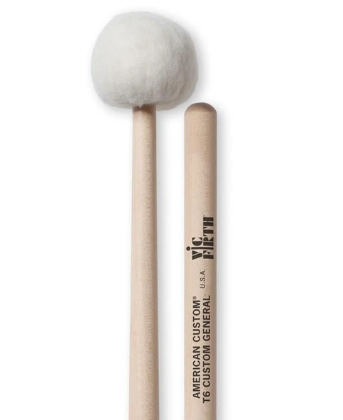 VICFIRTH T6 VICFIRTH T6 BAGET MALET  AMERİCAN CUSTOM® TİMPANİ ürün görseli 1