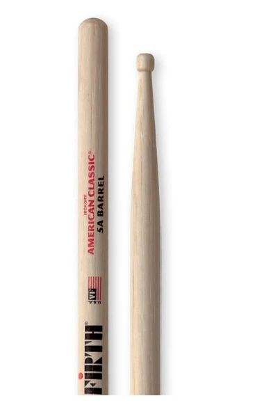 VICFIRTH V5ABRL VICFIRTH V5ABRL BAGET 5A BARREL TİP, HICKORY, 0.565"X16" ürün görseli 1