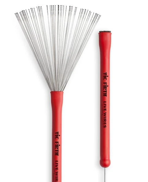 VICFIRTH LW VICFIRTH LW LIVE WIRES FIRÇA BAGET, HEAVY GAUGE, 1/2" ürün görseli 1