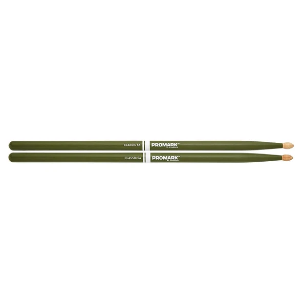 PRO-MARK TX5AW-GREEN PRO-MARK TX5AW-GREEN BAGET 5A HICKORY YEŞİL ürün görseli 1
