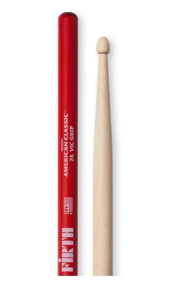 VICFIRTH V7AVG VICFIRTH V7AVG BAGET 7A GRIP, HICKORY, 0.540"x15 1/2", ürün görseli 1