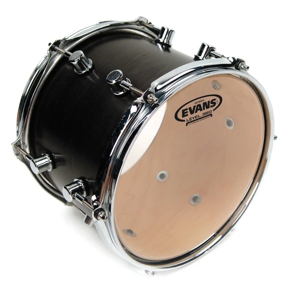 EVANS TT10GR DERİ 10 GENERA RESONANT TOM ALT CLEAR TEK KAT (10 ürün görseli 1