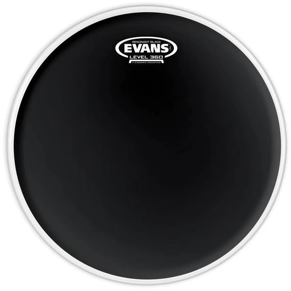 EVANS TT18RBG DERİ 18 RESONANT SİYAH TOM ALT CLEAR TEK KAT (7 Mİ ürün görseli 1