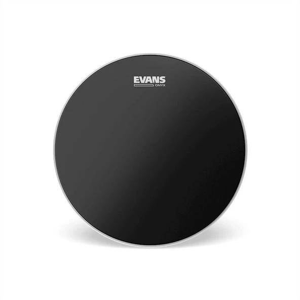 EVANS B06ONX2 EVANS B06ONX2 6" DERİ TOM KUMLU SİYAH ÇİFT KAT (15 MİL) ürün görseli 1