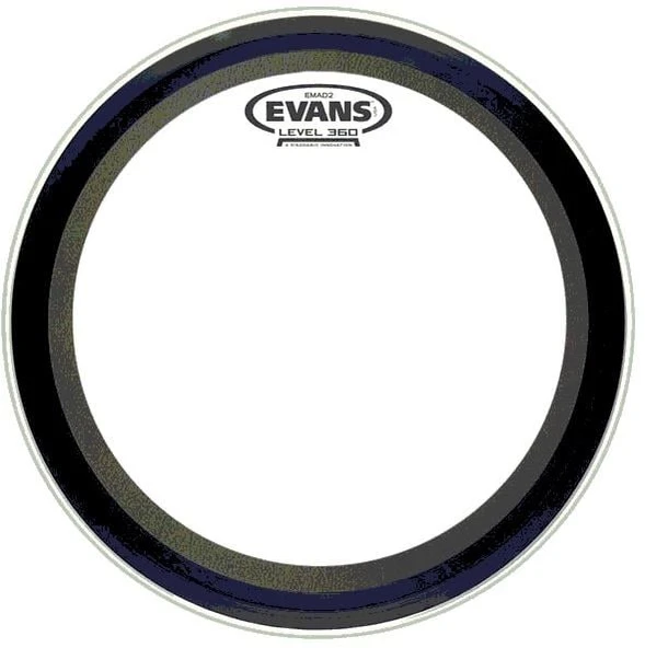 EVANS BD20EMAD2 EVANS BD20EMAD2 20" DERİ KİCK CLEAR SÜNGERLİ ÇİFT KAT (17 MİL) ürün görseli 1
