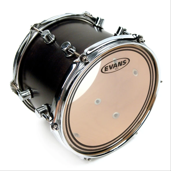 EVANS TT10ECR DERİ 10 EC RESONANT TOM ALT CLEAR RİNGLİ TEK KAT ( - Resim 3
