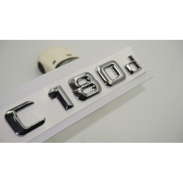 C180d Bagaj Krom Metal 3M 3D Yazı Logo ürün görseli 1