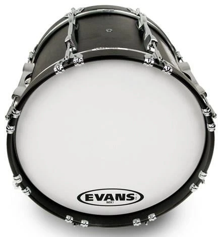EVANS BD16MX1W EVANS BD16MX1W 16" DERİ MARCHING BEYAZ TEK KAT (10 MİL) ürün görseli 1
