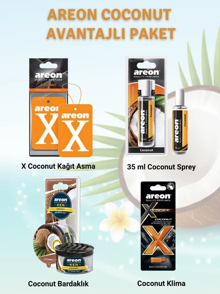 Areon Coconut Avantajlı Paket ürün görseli 1