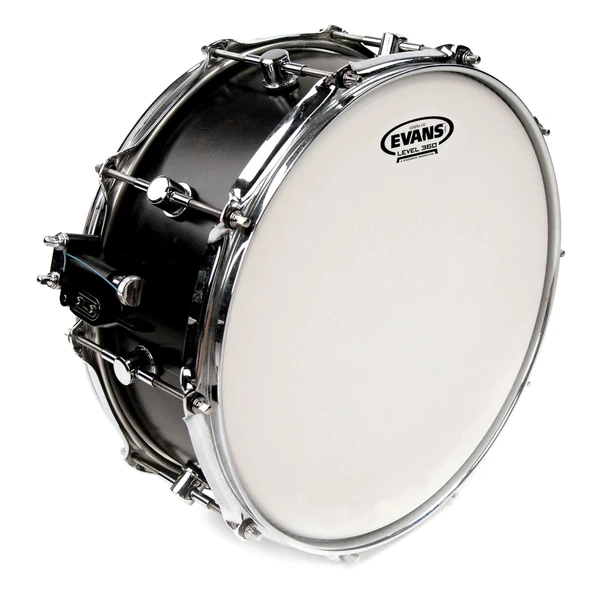 EVANS B14HD EVANS B14HD 14" DERİ GENERA TRAMPET KUMLU BEYAZ RİNGLİ ÇİFT ürün görseli 1