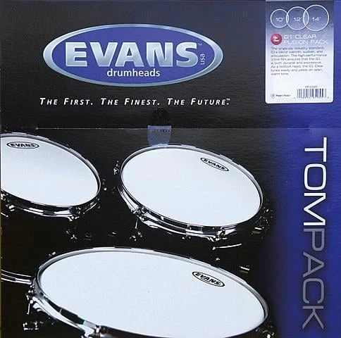 EVANS ETPG1CLRF EVANS ETPG1CLRF DERİ SETİ (10+12+14) FUSION KİT ürün görseli 1