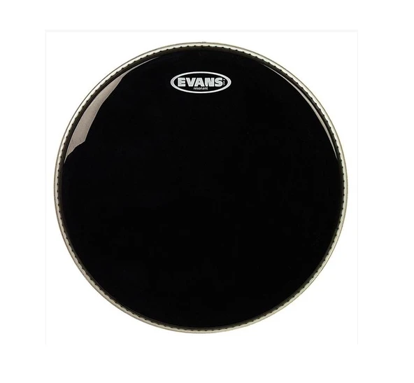 EVANS TT12RBG DERİ 12 RESONANT SİYAH TOM ALT CLEAR TEK KAT (7 Mİ ürün görseli 1