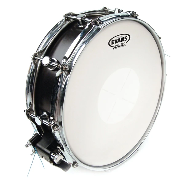 EVANS B14G1D EVANS B14G1D 14" DERİ POWER CENTER TRAMPET KUMLU BEYAZ DOTLU ürün görseli 1