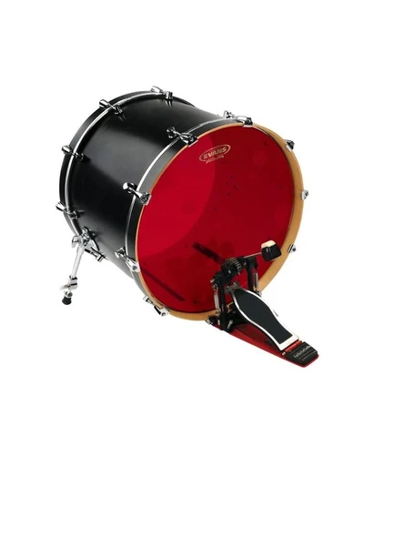 EVANS BD22HR EVANS BD22HR 22" DERİ HYDRAULIC KIRMIZI KİCK CLEAR YAĞLI ÇİFT KAT ürün görseli 1