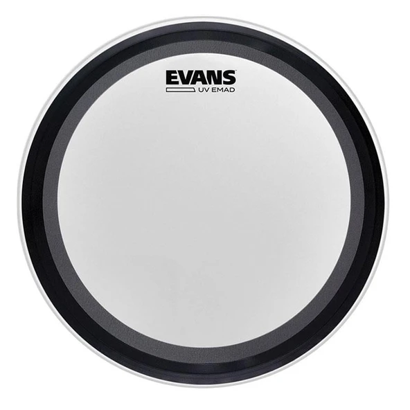 EVANS BD22EMADUV EVANS BD22EMADUV 22" DERİ KİCK KUMLU SÜNGERLİ TEK KAT ürün görseli 1