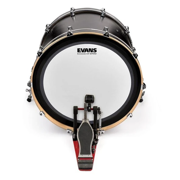 EVANS BD18EMADUV EVANS BD18EMADUV 18" DERİ KİCK KUMLU SÜNGERLİ TEK KAT - Resim 3