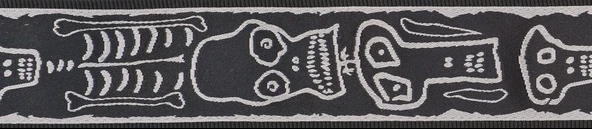 PLANETWAVES 50PLJS01 PLANETWAVES 50PLJS01 GİTAR ASKISI, 50MM, LOCK-JS SKULL N BONESS ürün görseli 1