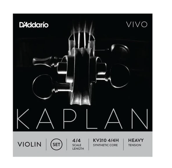 DADDARIO KV310H DADDARIO KV310H KEMAN TEL SETİ, KAPLAN VIVO, 4/4, HEAVY ürün görseli 1