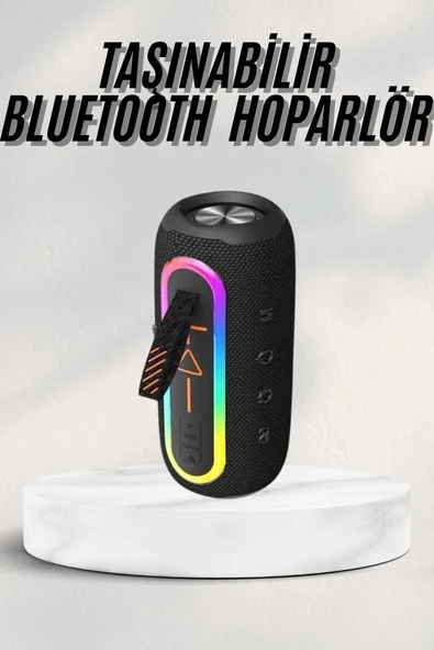 Kablosuz Bluetooth Hoparlör Taşınabilir Çoklu Bağlantılı Özelliği ürün görseli 1