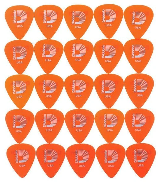 PLANETWAVES 1DOR2-25 25 STD - PENA - DURALIN - ORANGE - LİGHT PENA - Resim 3