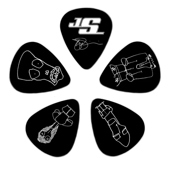 PLANETWAVES 1CBK4-10JS PENA JOE SATRIANI 10 AD. MEDİUM SİYAH - Resim 2