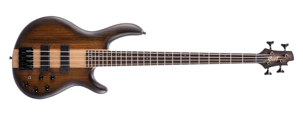 CORT ENDONEZYA C4PLUS OVMH ABB CORT C4PLUS OVMH ABB BASS GİTAR, 4 TELLİ, ANTIQUE BROWN BURST ürün görseli 1
