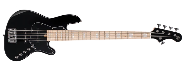 CORT ENDONEZYA NJS5BK CORT NJS5BK BASS GİTAR, 5 TELLİ, ÇANTALI, SİYAH ürün görseli 1