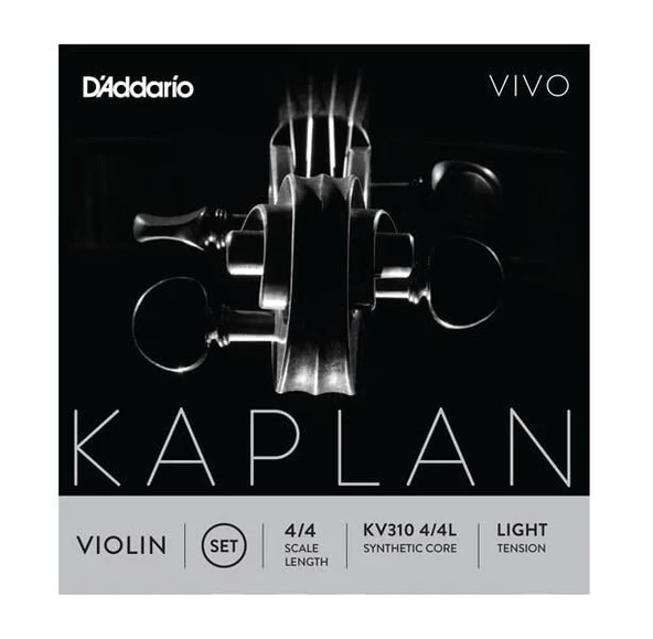 DADDARIO KV310L DADDARIO KV310L KEMAN TEL SETİ, KAPLAN VIVO, 4/4, LIGHT ürün görseli 1