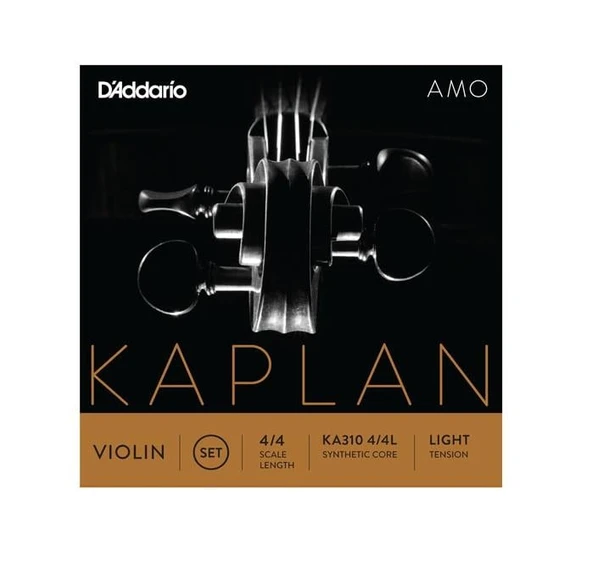 DADDARIO KA310L DADDARIO KA310L KEMAN TEL SETİ, KAPLAN AMO, 4/4, LIGHT ürün görseli 1