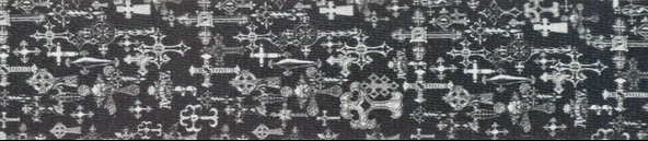 PLANETWAVES 50AL02 PLANETWAVES 50AL02 GİTAR ASKISI, 50MM, ALCHEMY STR-GOTHIC CROSS ürün görseli 1