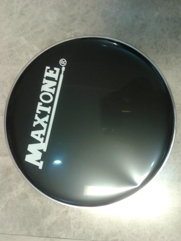 MAXTONE DHC-16B/1 16" BLACK DRUM HEAD 0.188MM ÇİN ürün görseli 1