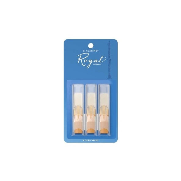 RICO RCB0330 ROYAL Bb KLARNET KAMIŞI (3LÜ PAKET) NO:3 ürün görseli 1