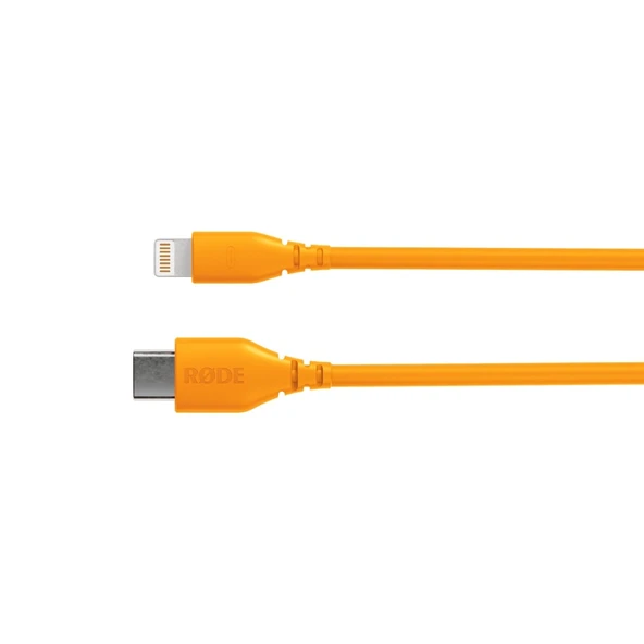 RØDE SC21 - Turuncu Lighting - USB-C Kablo (30 cm) ürün görseli 1