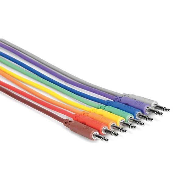 Hosa Patch Cable 3.5 mm TS 30 cm. (CMM-830) 3.5 mm (Erkek) - 3.5 mm (Erkek) Balanssız kablo 30 cm. CMM-830 ürün görseli 1