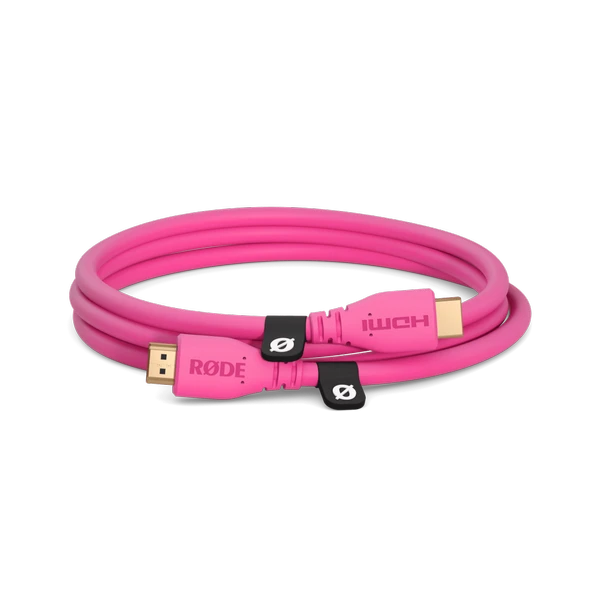 RØDE HDMI Kablo 1.5mt - Pembe Premium HDMI Kablo (1.5 metre) ürün görseli 1