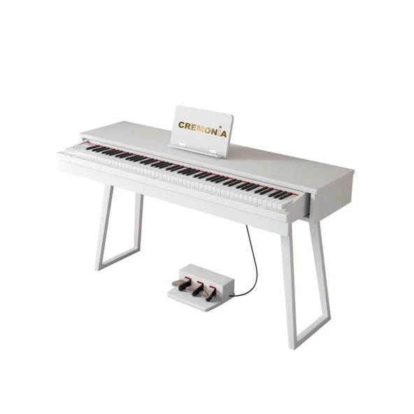 CREMONIA 58819 WH DİJİTAL PİYANO BEYAZ, 88 TUŞ, HAMMER ACTION ürün görseli 1