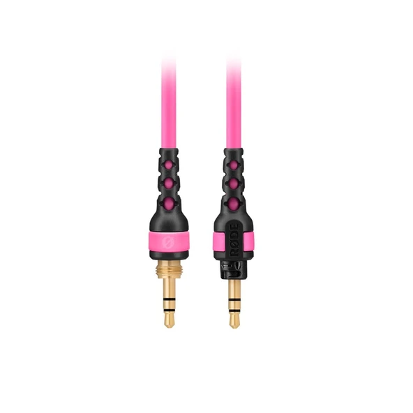 RØDE NTH-Cable (2.4 Metre) - Pembe - 2.4 RODE NTH-100 kulaklık uyumlu, yüksek kaliteli esnek, kilitli kablo ürün görseli 1