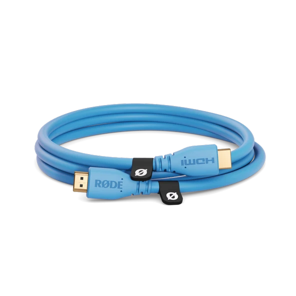 RØDE HDMI Kablo 1.5mt - Mavi (RODE) Premium HDMI Kablo (1.5 metre) ürün görseli 1
