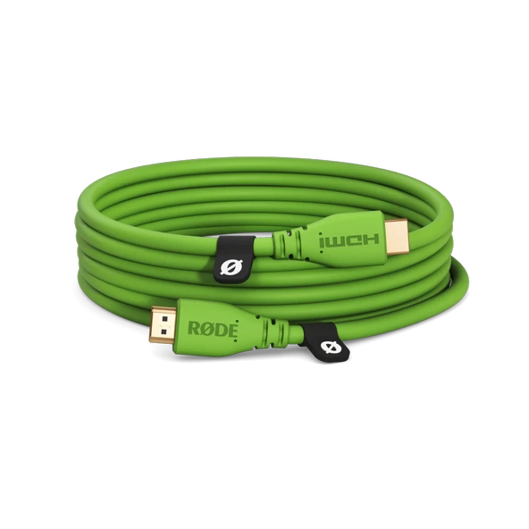 RØDE HDMI Kablo 3mt - Yeşil (RODE) Premium HDMI Kablo (3 metre) ürün görseli 1