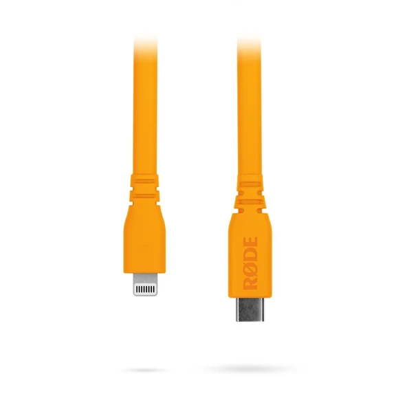 RØDE SC19 - Turuncu 1.5 mt. USB-C <-> Lighting Flat kablo ürün görseli 1
