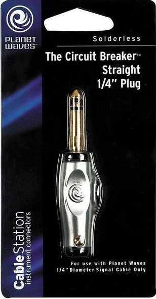 PLANETWAVES PWAGP1 PW SWITCH Lİ DÜZ JACK 14 İNCH GOLD  ÇİN ürün görseli 1